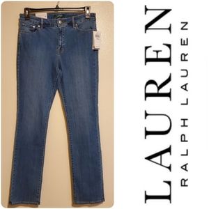 NWT Lauren Ralph Lauren premier straight jeans